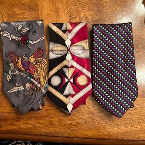 Designer men’s Imported silk ties, Martin Wong, Club Room